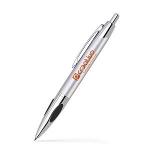 Click Action Brass Ballpoint Pen With Protruding C