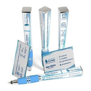 The Performance Pen™ Square Business Card With Stylus
