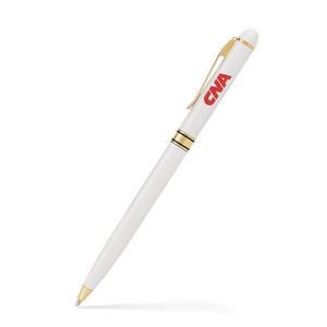 Twist Action Pen With Solid Brass Barrel