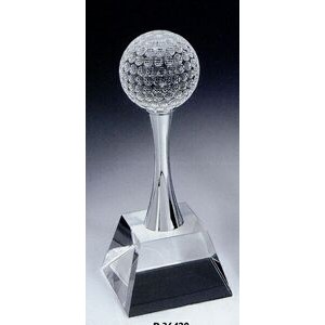Small Golf Trophy w/ Slender Body