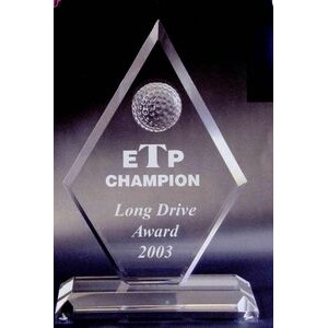 Diamond Golf Award with Base (10