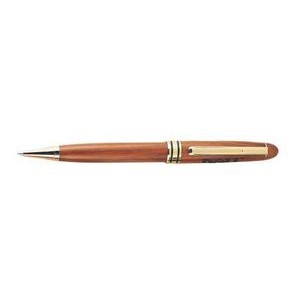 Twist Action Rosewood Ball Point Pen