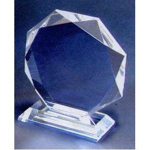 Crystal Octagonal Award (5/8