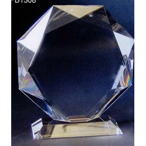 Crystal Octagonal Award (13/16