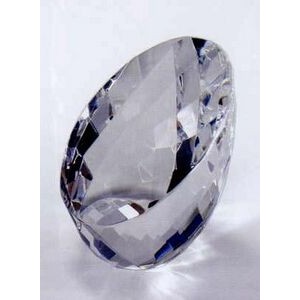 Crystal Faceted Egg Paper Weight (2