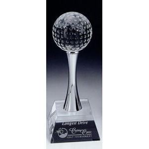 Medium Golf Trophy w/ Slender Body