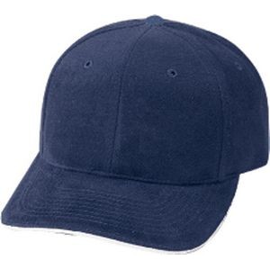 Low Crown Sandwich Bill Unconstructed Heavy Brushed Cotton Twill Cap