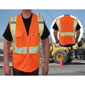3C Products ANSI Class 2 Safety Vests Segmented Tape