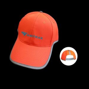 3C Products Safety Orange Cap Reflective Stripes Tape Hat