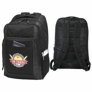 Deluxe Computer Backpack w/ Multi Zipper Compartments