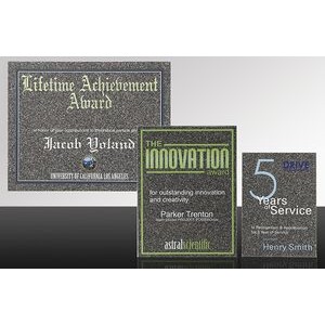 STORM: Cultured Stone Wall or Desk Award