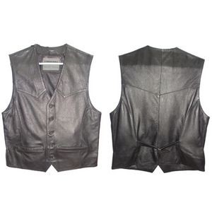 Men's Sheep Nappa Leather Vest