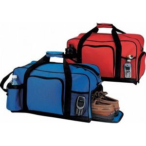 Duffel Bag w/ Shoe Storage (20"x11"x11")