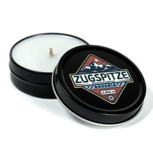 2 oz. Travel Candle in Silver Tin