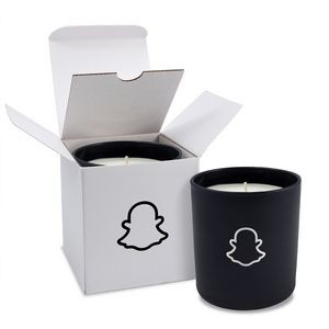 11 oz. Black Candle with Gift Box