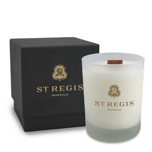 14 oz. Frosted Luxury Candle with Gift Box