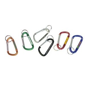 Large Size 7 Cm Carabiner with Split Key Ring (Large Quantities)