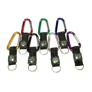 5 Cm Carabiner with Compass