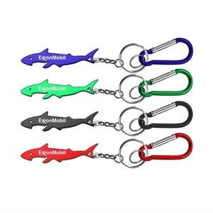 Shark Shape Key Chain w/Carabiner