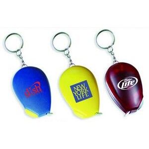 Computer Mouse Shape Tape Measure with Key Chain