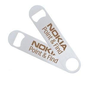 Silver Long Neck Bottle Opener (7"x1")