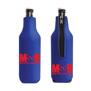 Premium Collapsible Foam 22oz Bottle Insulators W/ Zipper