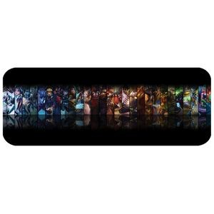 Full Color Dye Sublimation Premium Rubber Gaming Mouse Pad / Mat (18"x6.75")