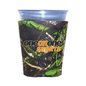 Mossy Oak or Realtree Camo Premium Collapsible Foam Solo Style Cup Insulators
