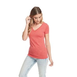 Women's Tri-Blend Deep V Shirt