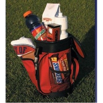 Golfer's Bag Gift Basket w/ Food & Golf Accessories