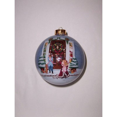 4" Ball Glass Ornament - Fine Art Artwork