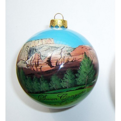 3" Ball Glass Ornament - Fine Art Artwork