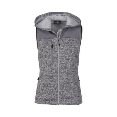 Ladies District Sweater Fleece Vest