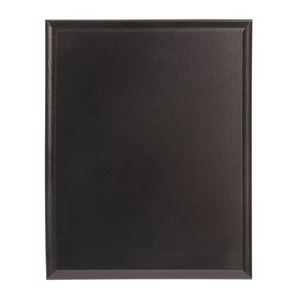 9"x12" Black Plaque with 7"x10" Engraved Plate