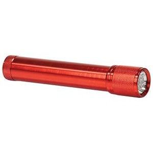 7 3/4" Red 7 LED Flashlight