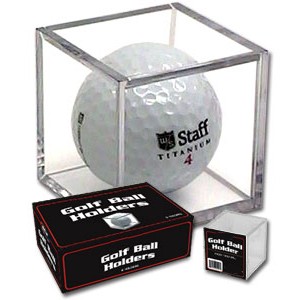 Acrylic Golf Ball Display Case-Single
