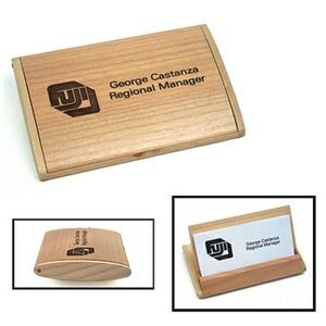 Maple Business Card Case