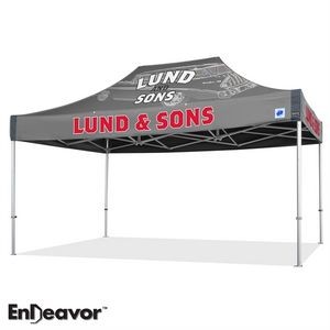 Endeavor™ Shelter, 10' x 20' - Fusion Print-Aluminum Frame