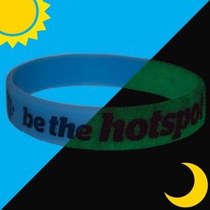 ½" Color-Filled Glow Wristband