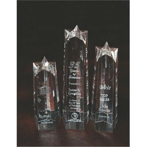 Star Tower Award (3 1/8" x 11" x 3 1/2")