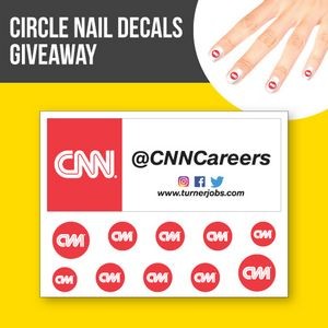 Circle Nail Decals Giveaway