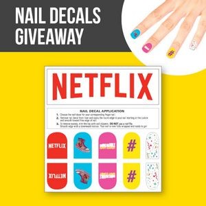Nail Decals, Giveaway with Custom Header