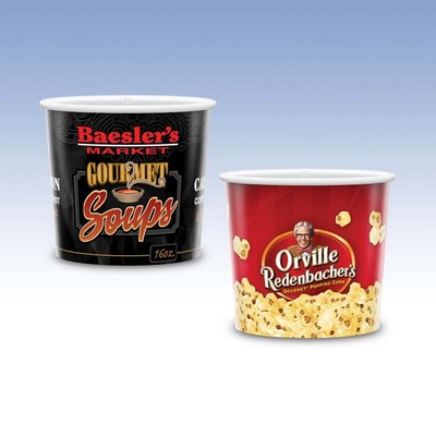 16 oz-Heavy Duty Paper Hot Containers