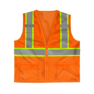 ANSI Class 2 Deluxe 8 Pocket Vest - DISCONTINUED