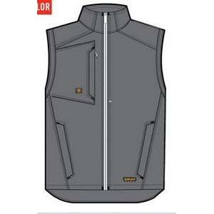 Ariat® Men's Rebar® Gray Washed Duracanvas™ Insulated Vest