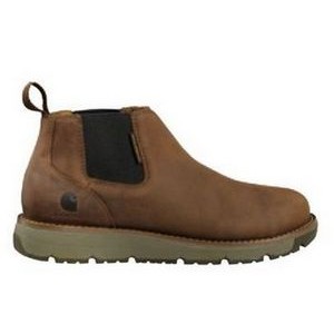 4" Carhartt® Men's Brown Millbrook Water Resistant Romeo Wedge Work Boots