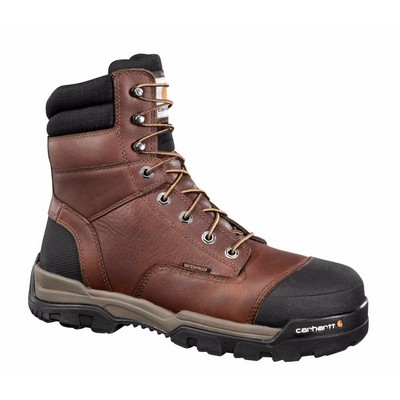 8" Carhartt® Men's Brown Ground Force Composite Toe Waterproof Work Boots