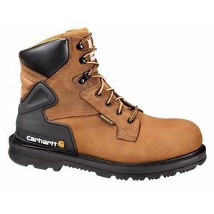 6" Carhartt® Men's Bison Brown Steel Toe Waterproof Work Boot