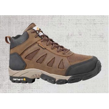 Carhartt® Men's Lightweight Non-Safety Waterproof Brown Work Hiker Boots