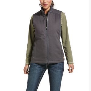 Ariat® Women's Rebar® Gray Duracanvas™ Insulated Vest